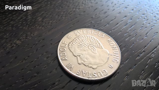 Монета - Швеция - 1 крона | 1970г., снимка 2 - Нумизматика и бонистика - 29616031