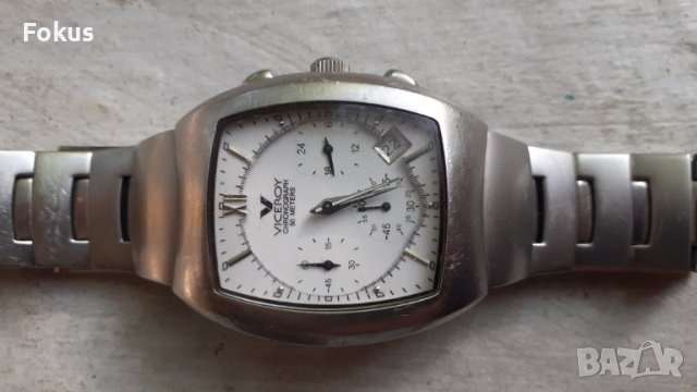 Оригинален мъжки часовник хронограф Viceroy - работи, снимка 2 - Антикварни и старинни предмети - 37838901