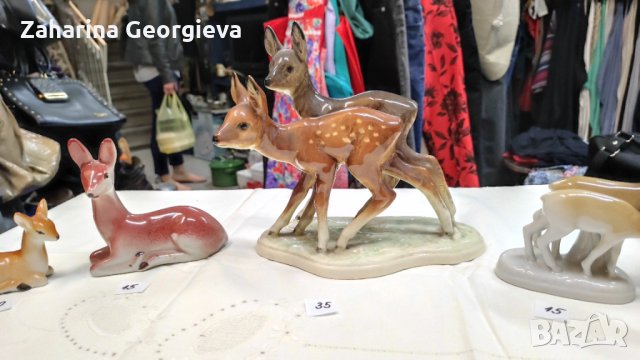 Порцеланови сърнички, снимка 8 - Декорация за дома - 42443519