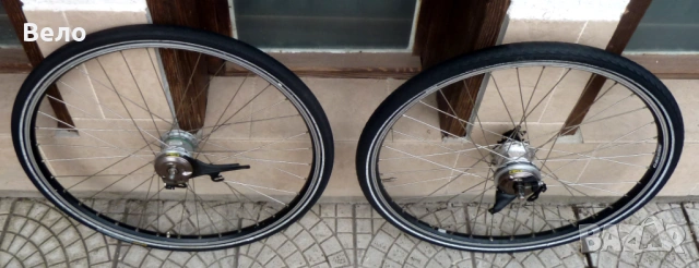 Комплект капли 28 цола ГАЗЕЛЕ! Нексус 7 с ролерни спирачки! С гумите!, снимка 2 - Части за велосипеди - 53087277