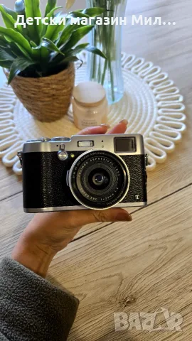 Fujifilm X100T Silver – Малък пробег (12 600 кадъра), филтър B+W + Адаптер