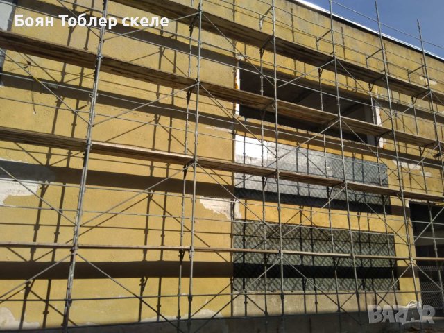 Продавам поцинковано фасадно скеле АЕБИ - Втора употреба, снимка 4 - Монтажи - 38847936