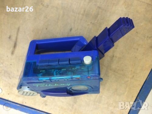 Walkmen Вalkmen Deluxe Blue Talkboy Voice Changer Recorder Home Alone 2, снимка 2 - Аудиосистеми - 37910759