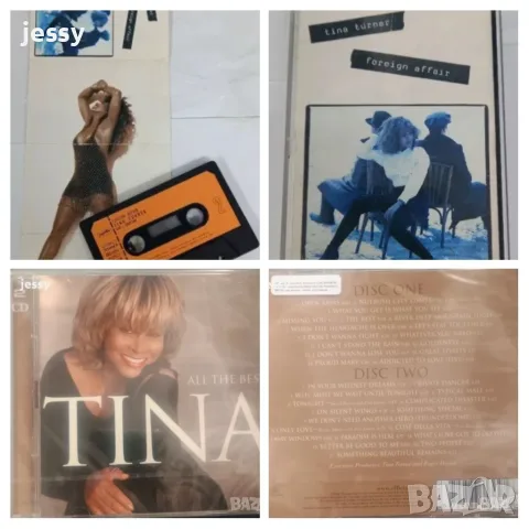 TINA TURNER - Диск и касета