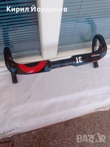 Шосейно карбоново кормило, снимка 3 - Части за велосипеди - 51594706