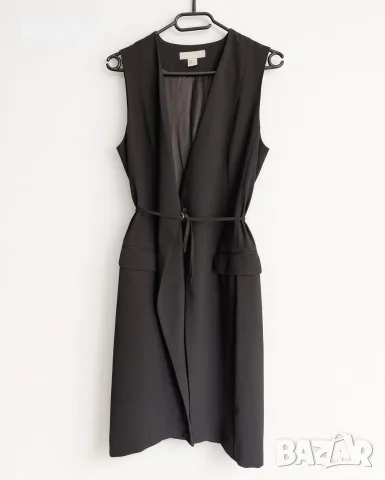 Елегантeн дълъг елек тип сако H&M (Размер 34 / XS) – Като нов!