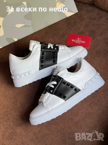 Valentino Унисекс маратонки👟Дамски маратонки👟Мъжки маратонки Валентино Код E289, снимка 2 - Маратонки - 50415705