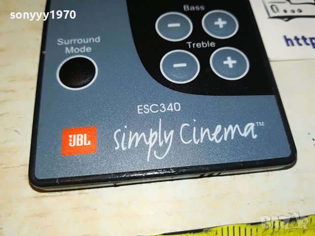 JBL ESC340 AUDIO REMOTE CONTROL-NETHERLANDS 1103231758, снимка 10 - Други - 39963767