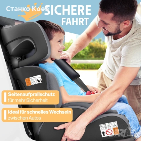 Детско столче за кола, Група 1+2+3, 9-36 кг - Ново, снимка 8 - Столчета за кола и колело - 53213190