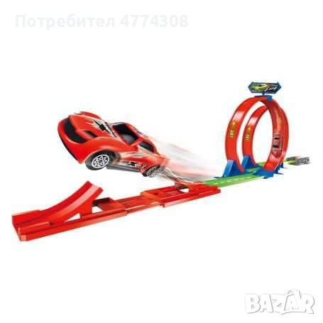 Комплект автописта с автомобил, снимка 3 - Коли, камиони, мотори, писти - 54010057