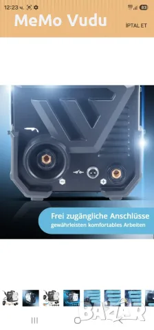 STAHLWERK Заваръчен апарат FLUX 160 ST Digital, снимка 4 - Поялници и запояване - 55769180