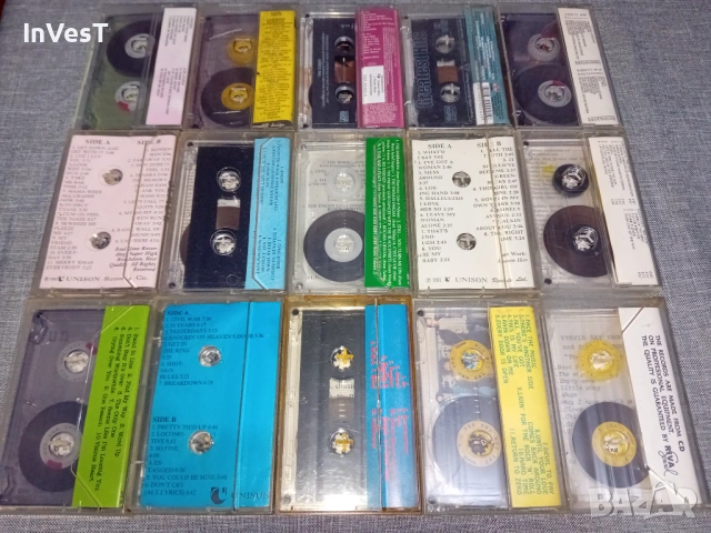 Аудио касети с музика 15бр., снимка 2 - Аудио касети - 54239865