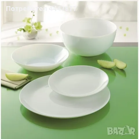 Сервиз за хранене от 16 части Luminarc Diwali – Елегантност и функционалност в един комплект, снимка 5 - Сервизи - 49022062
