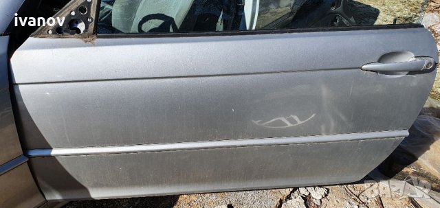 Предни врати лява дясна предна врата за бмв е46 купе кабрио bmw e46 coupe cabrio titansilber, снимка 2 - Части - 31996248