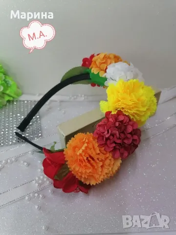 Китка за глава , вариант 20, снимка 6 - Аксесоари за коса - 49815877