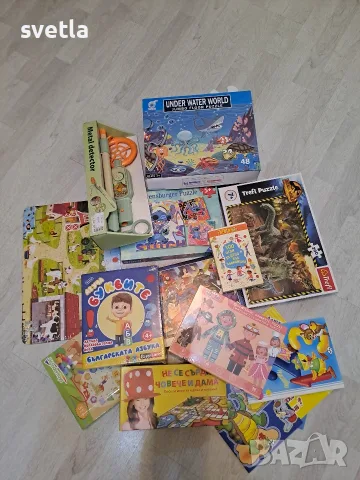 Детски игри,пъзели,играчки.