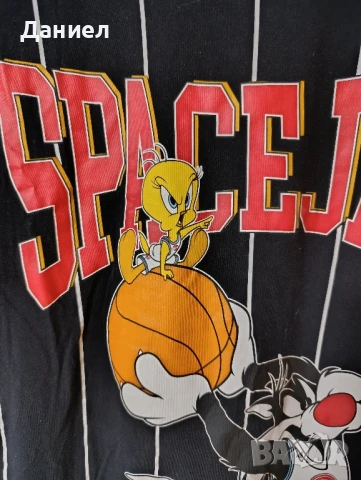 Тениска Space Jam 25 anniversary , снимка 4 - Тениски - 51279611