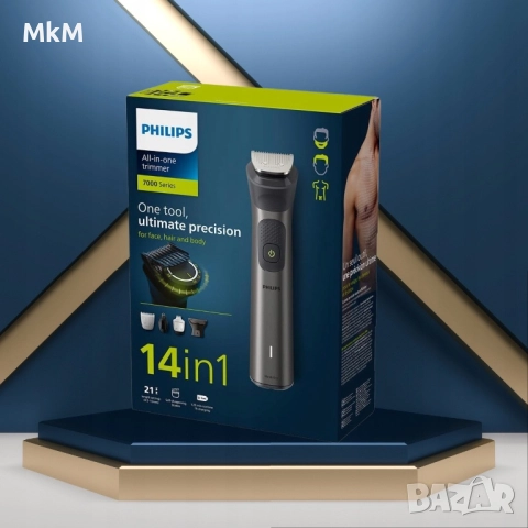 Мултифункционален тример Philips MG7930/15 14 в 1, снимка 3 - Тримери - 52143968