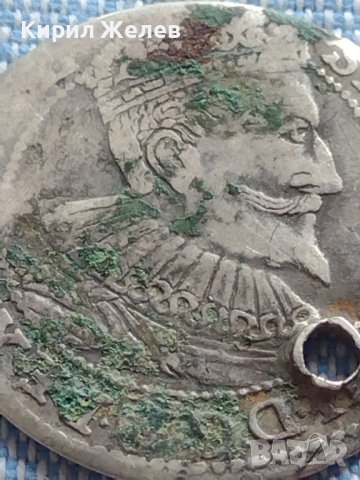 Сребърна монета 6 кройцера 1696г. Сигизмунд трети Малборг Полша 13743, снимка 3 - Нумизматика и бонистика - 42915592