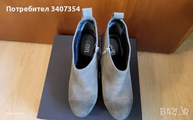 Боти DIESEL, снимка 3 - Дамски боти - 47924862