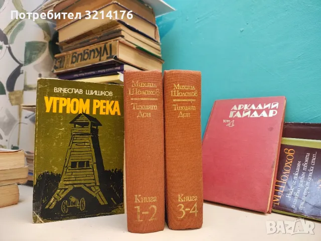 Угрюм река. Книга 1 - Вячеслав Шишков, снимка 2 - Художествена литература - 50179004