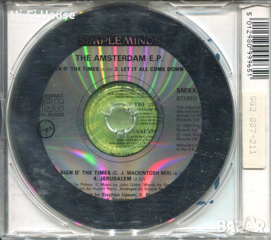 Simpleminds-The amsterdam, снимка 2 - CD дискове - 35475439