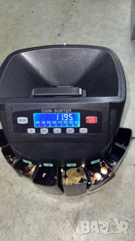 Електрическа броячна машина за монети и в евро – бързо и точно сортиране по номинал