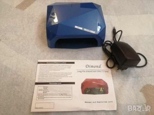 UV, CCFL LED лампа за гел лак за нокти. , снимка 2 - Педикюр и маникюр - 29558721