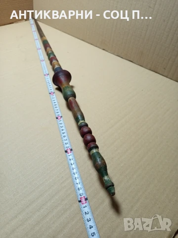 Соц Стара дървена Хурка., снимка 5 - Антикварни и старинни предмети - 50553835