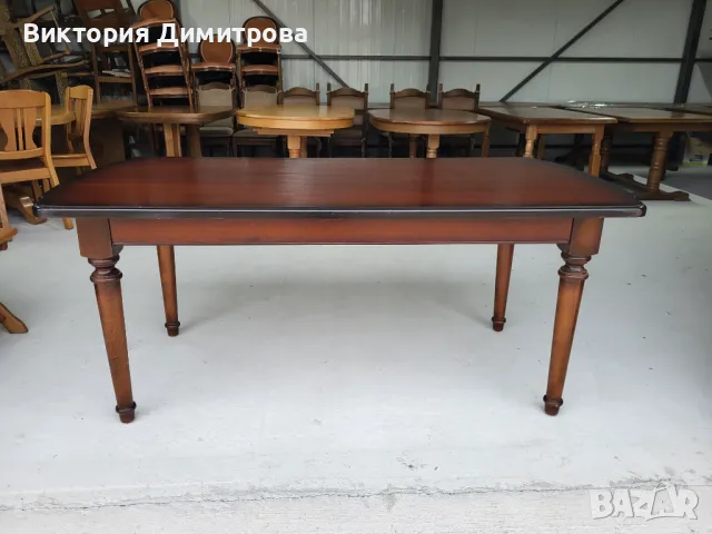 Трапезна маса - неразтегателна, снимка 8 - Маси - 48278774