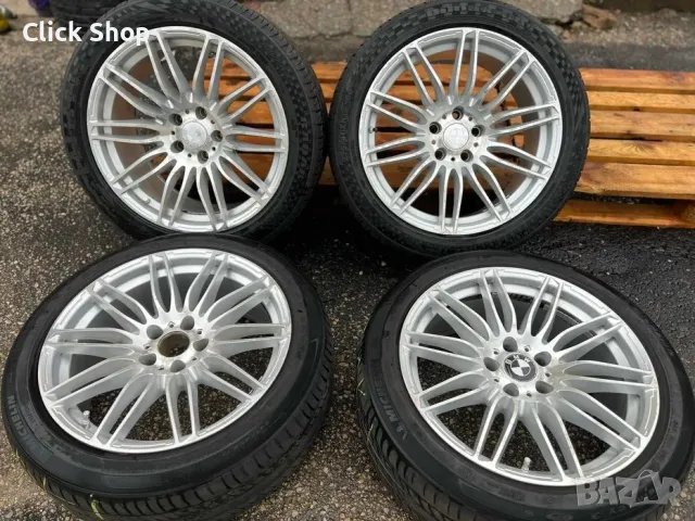 5х120 19 Джанти BMW 5 series E60 E61 БМВ Е 60 Carlsonic Спорт пакет, снимка 2 - Гуми и джанти - 49964074