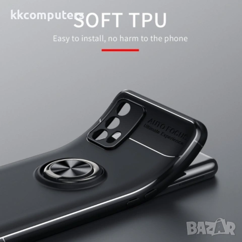 OPPO Realme GT Удароустойчив Metal Ring Калъф и Протектор, снимка 9 - Калъфи, кейсове - 53075296
