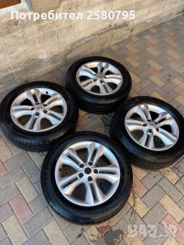 17-цолови джанти Нисан Кашкай/ Нисан Джук, снимка 2 - Гуми и джанти - 53154783