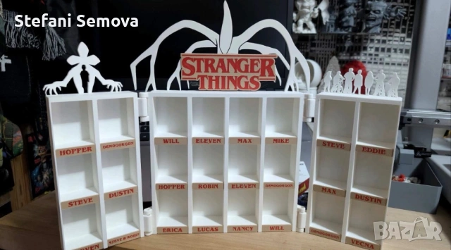 Stranger Things - Поставка за фигурки Kinder Joy, снимка 5 - Колекции - 53058608