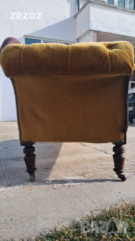Диван лежанка антикварен, снимка 9 - Дивани и мека мебел - 53282372