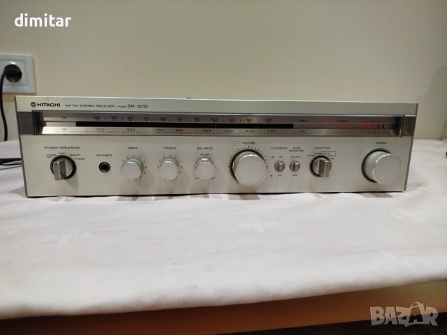 Ресийвър стерео HITACHI 2010 AM/FM -JAPAN - 125W, снимка 2 - Ресийвъри, усилватели, смесителни пултове - 53162663