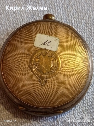 Стар джобен часовник CORMA SWISS MADE с керамичен циферблат рядък за КОЛЕКЦИЯ 52279, снимка 6 - Антикварни и старинни предмети - 52479341