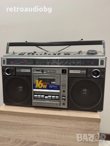 🔈Ретро радиокасетофон HITACHI TRK-8190 E - Boombox - профилактиран🔈
