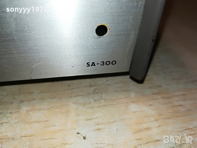 monacor sa-300 solid state amplifier-germany 1308211223, снимка 6 - Ресийвъри, усилватели, смесителни пултове - 33805327