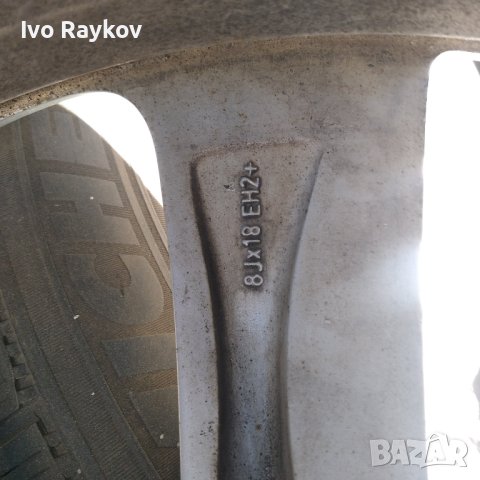 BMW F01 Джанти със зимни гуми.18ки, снимка 2 - Гуми и джанти - 42494508