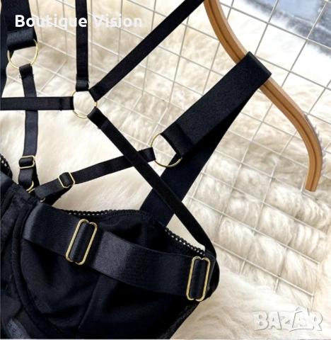 Ново! Секси боди налично в черен цвят, размер С, снимка 6 - Бельо - 51880404