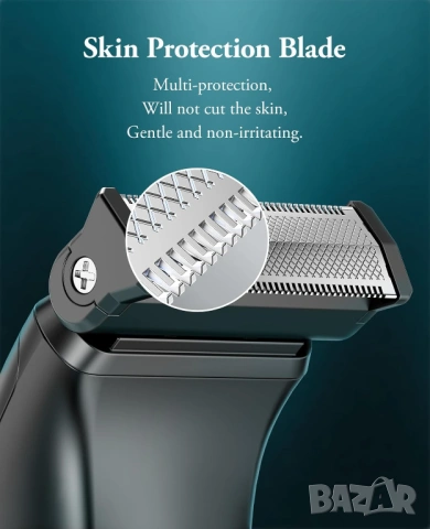 Tример 2в1 за тяло и брада водоустойчив Kensen Series S15 - НОВ, снимка 11 - Тримери - 54094342