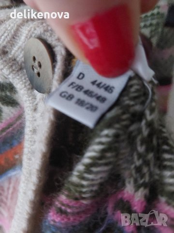 Кашмир. MADELINE. Original Size L , снимка 3 - Жилетки - 42373425