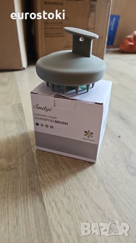 Sndyi Силиконов масажор за глава,  скраб/ексфолиант, мек силиконов скраб за коса, снимка 11 - Масажори - 51344936