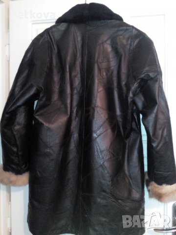 Кожено яке, снимка 3 - Якета - 29738400