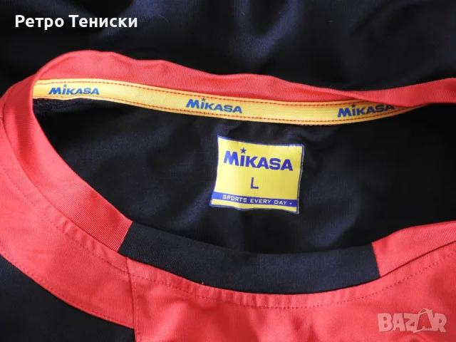 Тениска (Mikasa #10) Mikasa — Мъже размер L Черно, снимка 3 - Тениски - 56319737