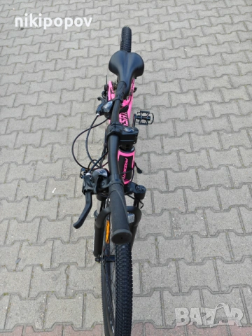 BG Алуминиев велосипед 26" NINJA розов, снимка 5 - Велосипеди - 54334989