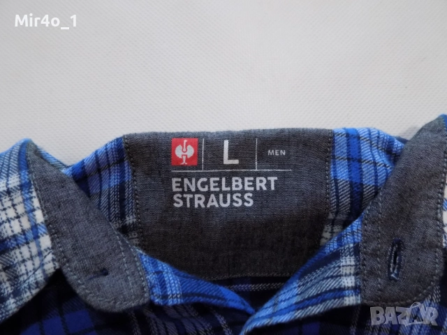 работна риза engelbert strauss блуза фанела горнище яке елек худи тениска мъжка оригинална L, снимка 4 - Спортни дрехи, екипи - 43853892