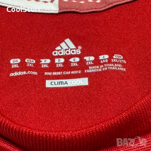 Adidas FC Bayern Munchen Байерн Мюнхен 2010/11 Футболна Тениска Размер XXL, снимка 6 - Спортни дрехи, екипи - 52422251