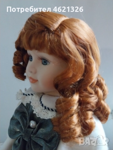 Винтидж порцеланова кукла на Х. Самюел Клер, колекционерска лимитирана серия като нова, снимка 7 - Декорация за дома - 52069202